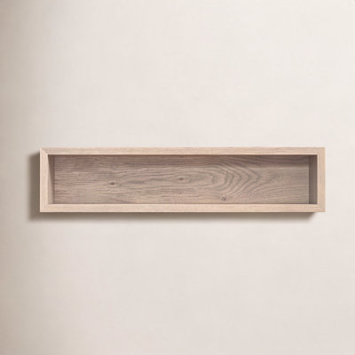 Wall-Mounted Bathroom Shelves