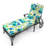 72" x 22" Outdoor Chaise Lounge Cushion with Ties and Loop