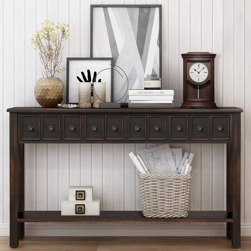 QXQ013BLH Mantel Clock, Brown