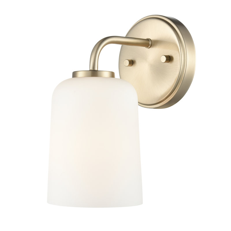 Meuble-lavabo 1 lumière Laronderry , Or moderne
