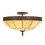 Meyda Tiffany & Stained Glass 4 - Light Flush Mount
