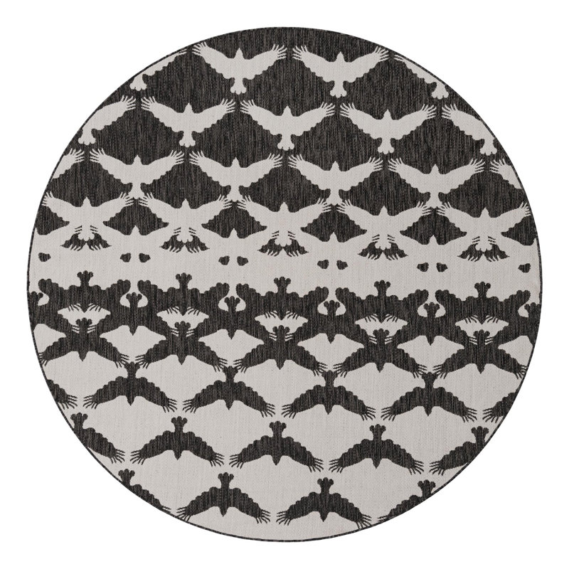 Tapis Axon Hower, Rond 7 pi 10 po