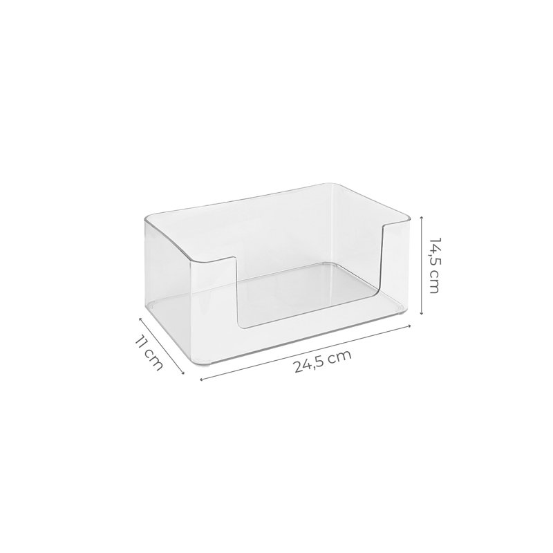 Organisateur de maquillage en plastique Westling, Blanc
