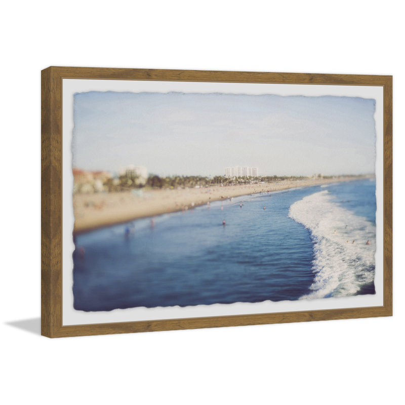 California Dreaming II 1 Piece Single Picture Frame Wall Art, 30cm H x 46cm W x 4cm D