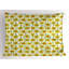 Ambesonne Floral Pillow Sham 2 Pack Daffodil Bouquets Blossoms 26"x20" Yellow Apricot and Green