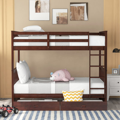 -Lit superposé Twintwin avec solutions de rangement pratiques pour