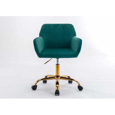Faux Fur Home Office Chair,Fluffy Fuzzy Comfortable Makeup Vanity Chair,Swivel Desk Chair Height Adjustable Dressing Chair For Bedroom