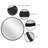 Abdera Modern/Contemporary Round Metal Wall Mirror-614100369-614100381