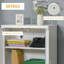 Armoire de rangement en acier avec tablettes réglables
