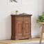 Solid Wood Rectangle Accent Cabinet-78035821