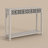 Chul 43.3" Traditional Console Table With Curved Edge Top 43.3" Traditional Console Table With Open Shelf-1855846595