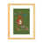 Toile avec cadre en bois beige n'est pas disponible