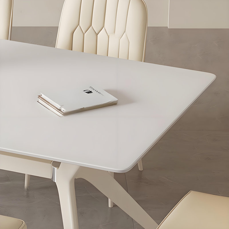 Simple and Modern Dining Table, 29.52"H x 78.74"L x 35.43"W