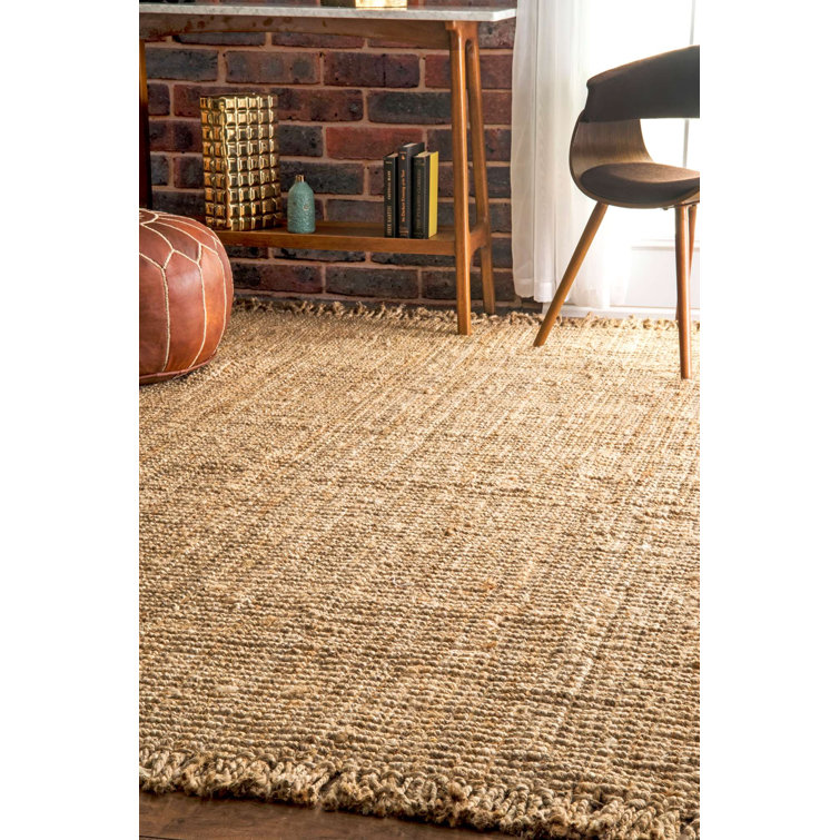 SAMPLE - Elana Hand-Woven Brown Area Rug