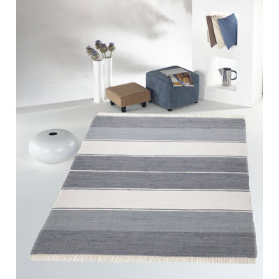 Leonhardt Hand Woven Cotton Indoor Rug