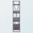 Metzler Brown Wood and Graphite Metal Finish 4-Tier Shelf, 48.13" H X 24.53" W X 11.79" D