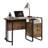 Desk With Organized Storage, Oak Finish