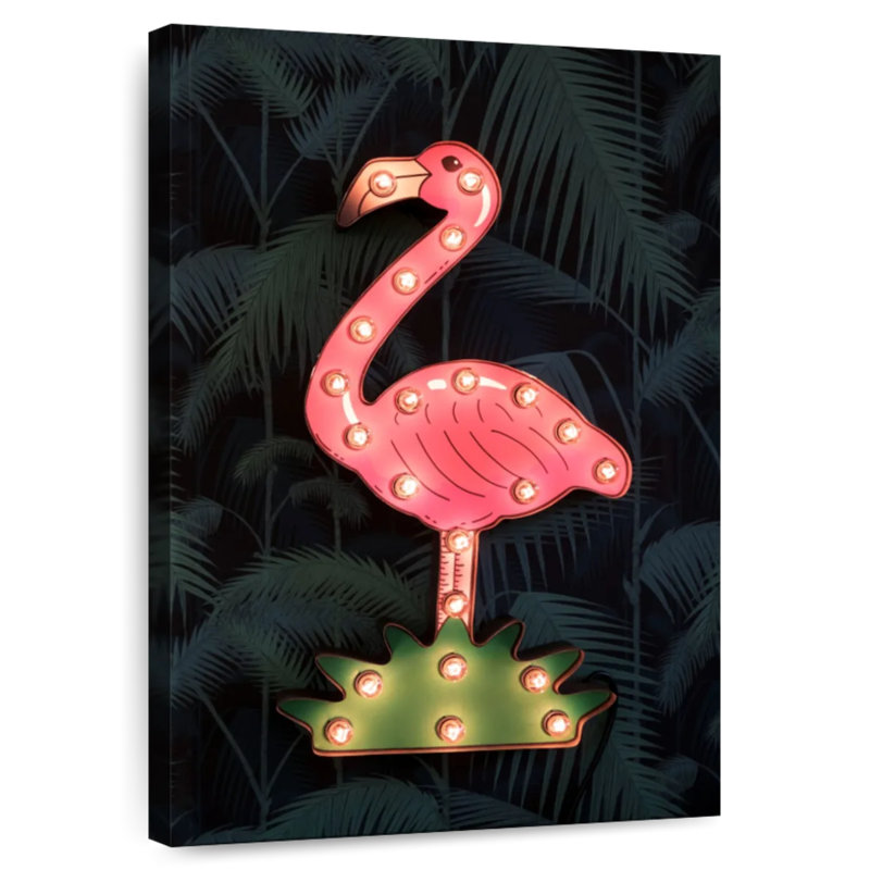 Panneau de signalisation Kerner Flamingo, H 45 po x l 30 po