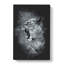Fierce Lioness - Wrapped Canvas-56634417