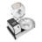 Commercial Electric Food Processor With Dual Motors, 5.28QT Bowl, Adjustable Timer & Safety Lock