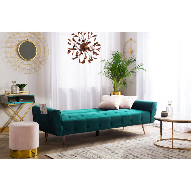 Ozzie Velvet Sleeper, Green