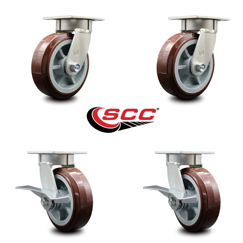 Roulettes pivotantes Kingpinless