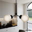 Plafonnier lustre 4 lumières Hunter Hepburn