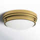 Helmsford 2 Light Glass Flush Mount