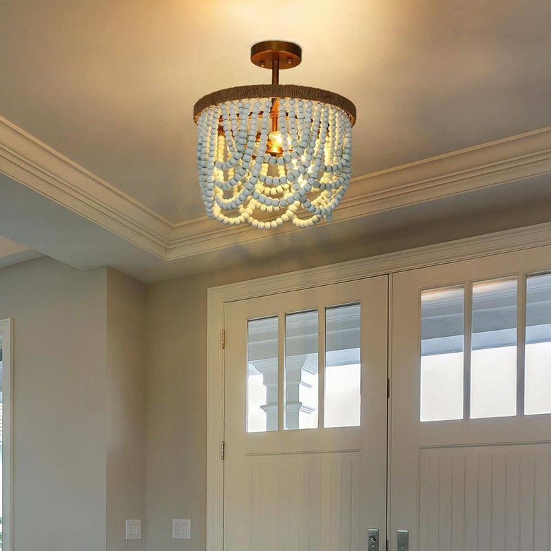 Abriell 3-Light 14.4" Semi Flush Mount