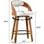Tabourets de bar pivotants 30 po Modern-122503865-119858572