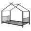 Lit plateforme en métal-713288650