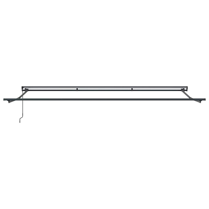 Awning Frame Retractable Anthracite, 500cm W x 300cm D, Anthracite