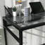 Cypher Glass Steel Writing Desk-856237480