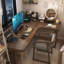 Bureau en coin en bois massif en forme de L-1775783503-1775783497
