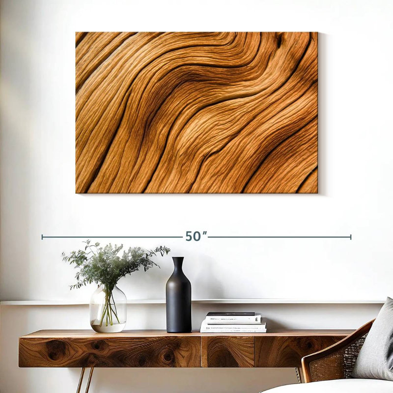 Avery Pine Tree Bark Abstract, 26" H x 39" W