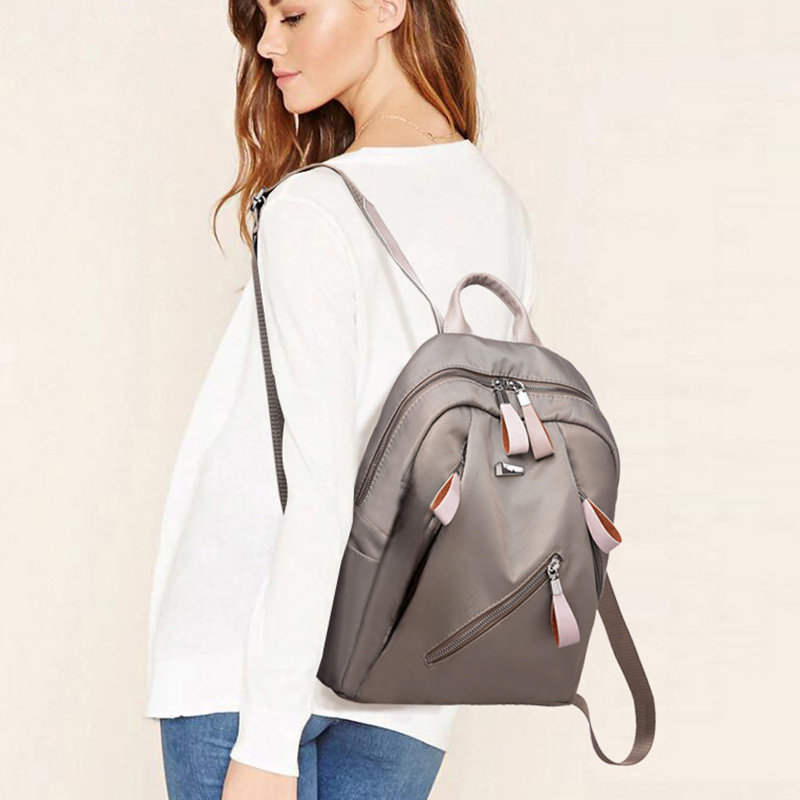 Sac à dos sac à bandoulière sac à bandoulière en polyester, Kaki