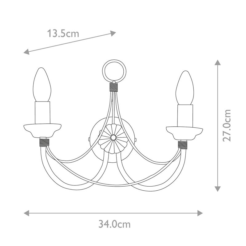 Grandville Armed Sconce