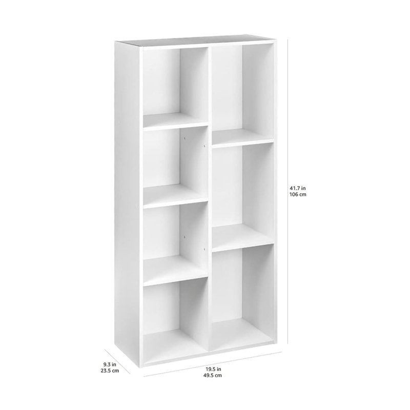 106 cm H x 49.5 cm W Cube Bookcase
