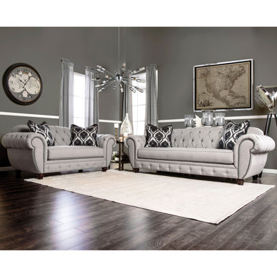 Ensemble de salon 2 pièces Knfield Chesterfield