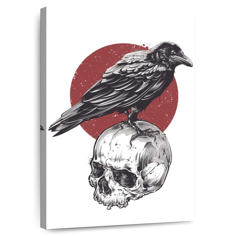 Hitzel Japanese Skull, 12" H x 8" W