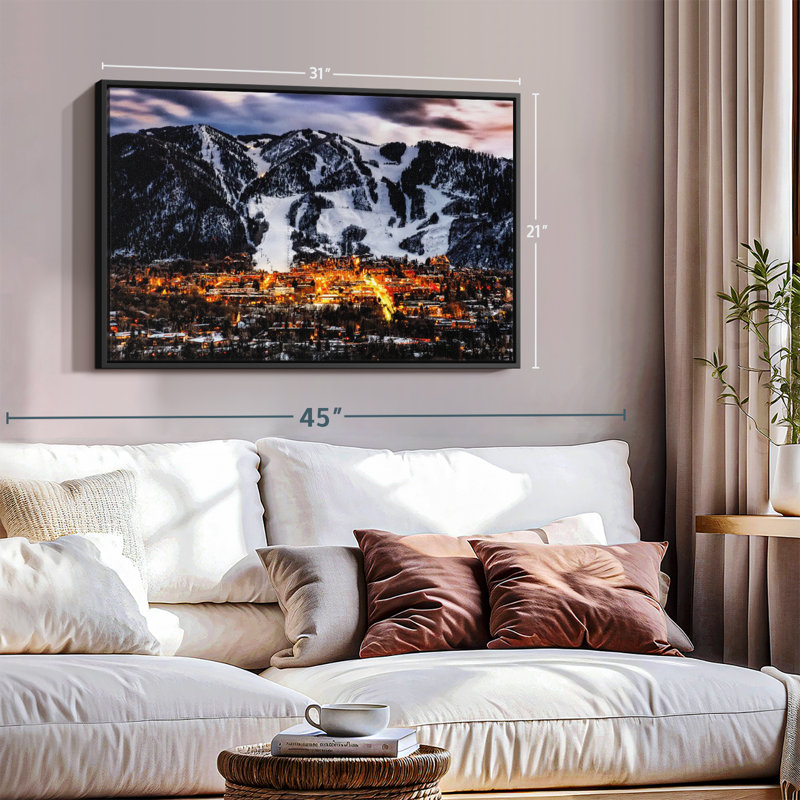 Impression sur toile Park City, H 31 po x l 21 po