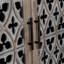 Vintage Wooden Skeleton Door Sideboard