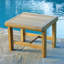 Nantucket Outdoor Square Teak Side Table