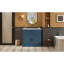 Meuble-lavabo de luxe 36 po avec lavabo en céramique, meuble-lavabo avec 2 grandes portes à fermeture douce et meuble de rangement en bois massif-1031154281