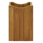Bamboo Square Utensil Crock