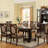 Regan Extendable Double Pedestal Dining Table