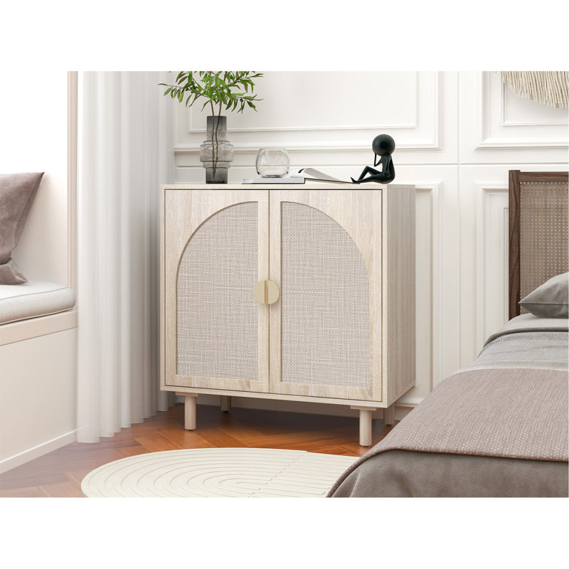 Cheshunt Accent Cabinet, Natural, 31.5" H x 29.72" W x 15.55" D