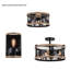 Plafonnier encastré 2 lumières 12 po Cerf-1263363706