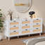 Commode 9 tiroirs Vanatta