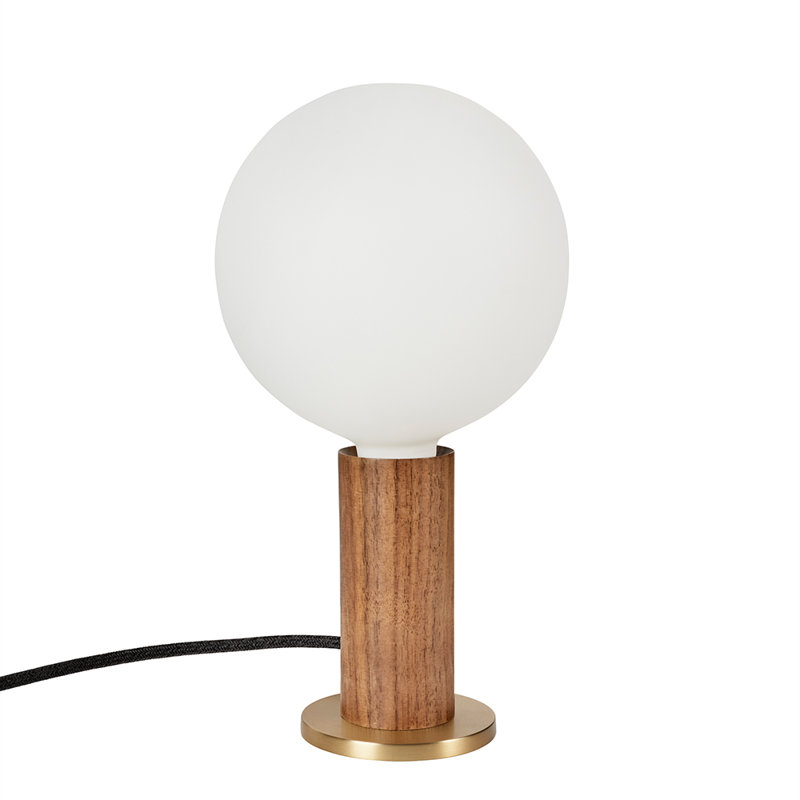 Knuckle Table Lamp, Walnut